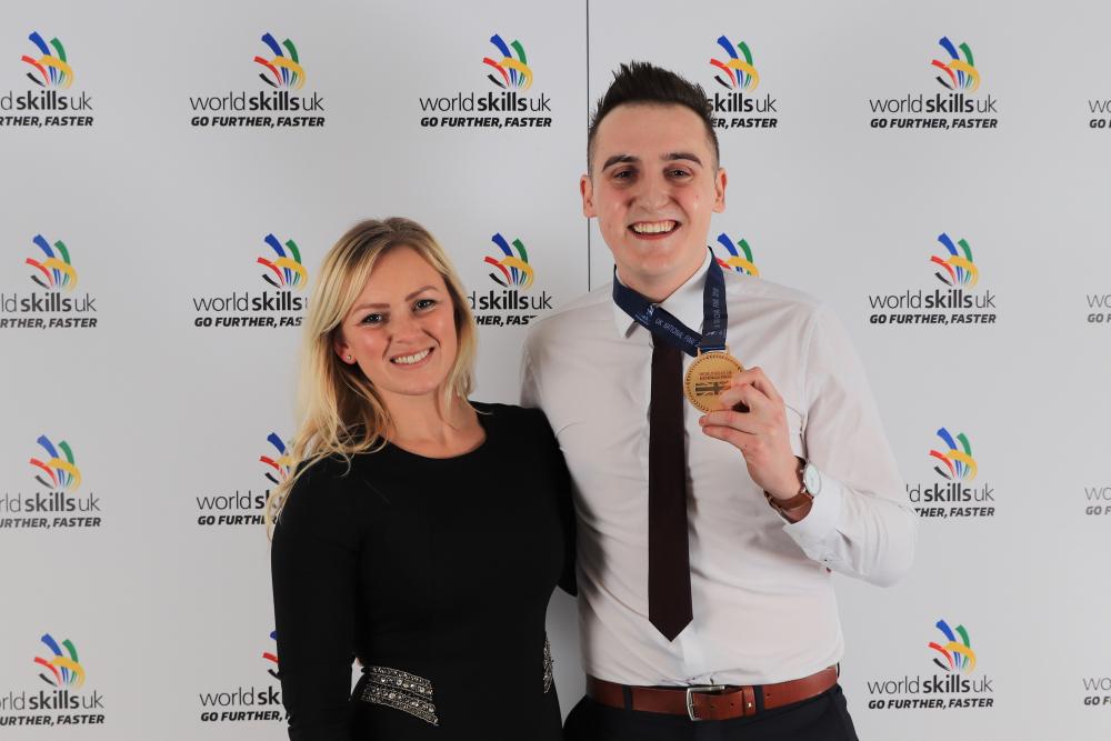 Sean o Neill wins Gold in Autobody Repair at the National Finals November 2018 image