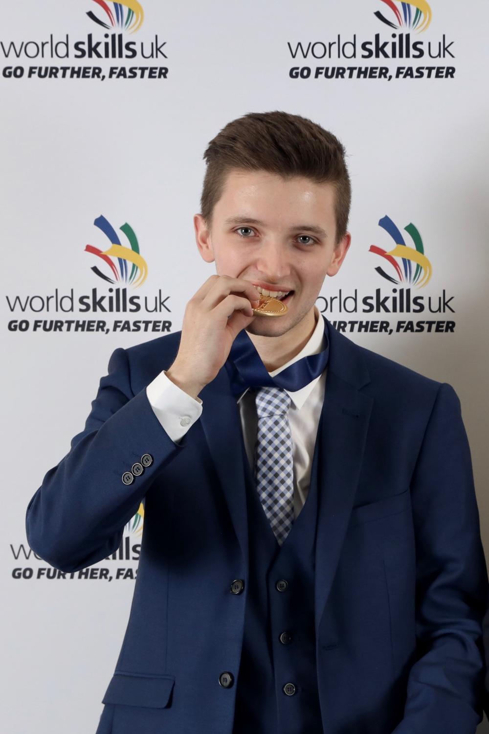 Gold medal for Vehicle Refinishing at World Skills UK Live 2019 ( National Competition) image
